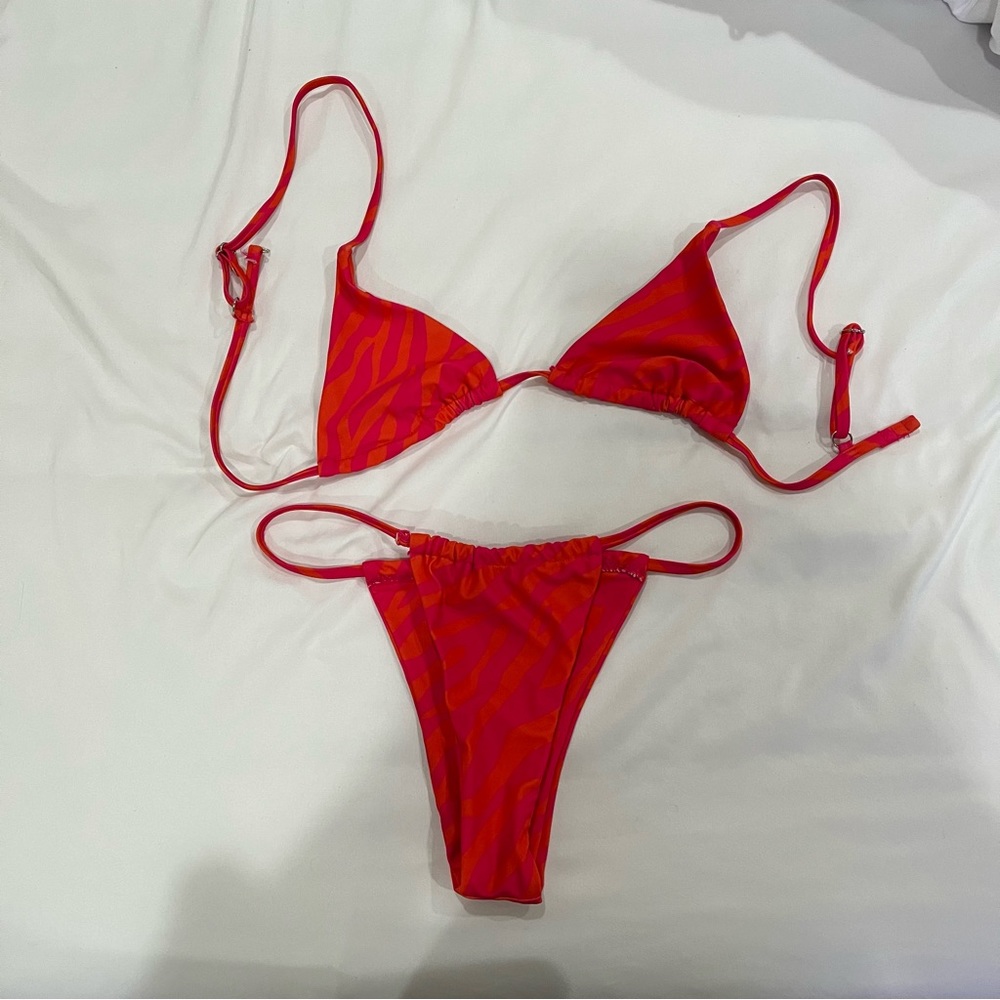 SOLD Pink and orange Bikini